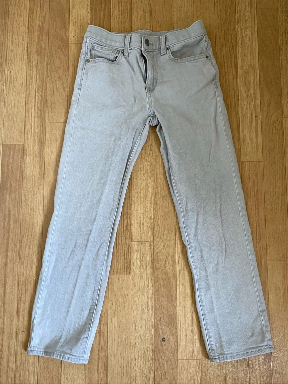 Boys Slim Lightest Blue Stretchy Denim Jeans Size 12
